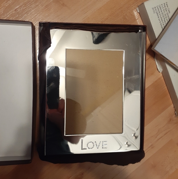 Papyrus Love Mirrored Photo Frame - Picture 1 of 5